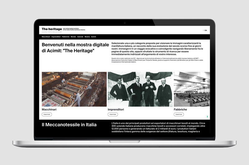 ICE - Italian Trade Agency, ACIMIT - Association of Italian Textile Machinery Manufacturers
