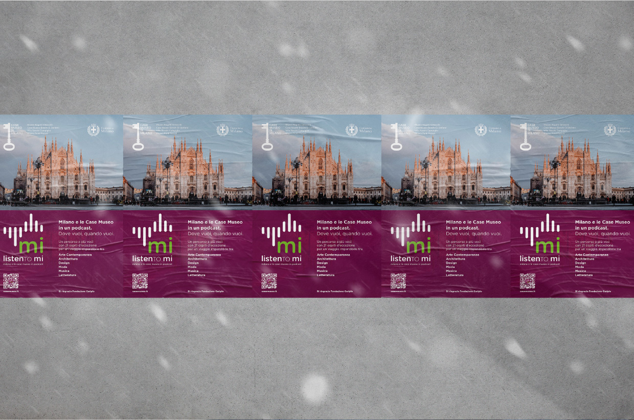 Listen To MI /Case Museo di Milan - A podcast that tells the story of the city in 24 episodes