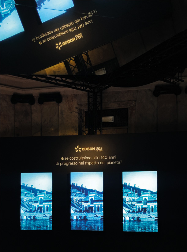 Edison Spa, Exhibition Installation to celebrate Edison’s 140th Anniversary
