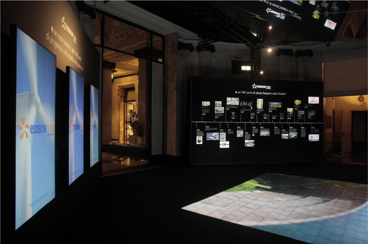 Edison Spa, Exhibition Installation to celebrate Edison’s 140th Anniversary