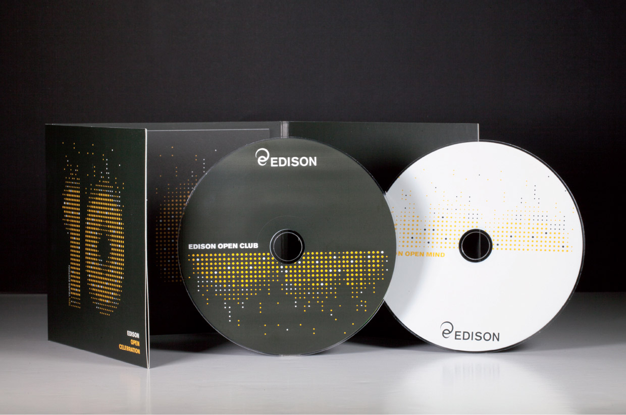 Edison, Music packaging