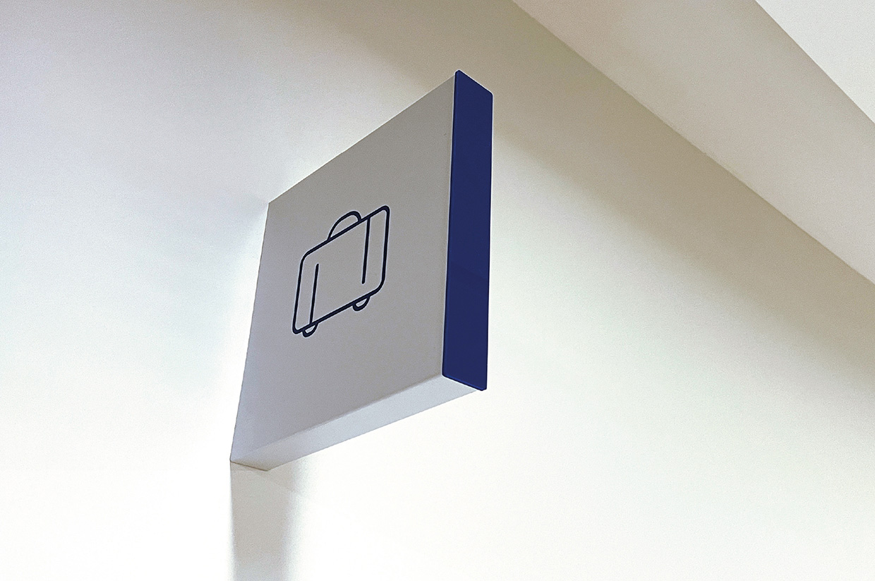 Edison, Headquarters internal signage system