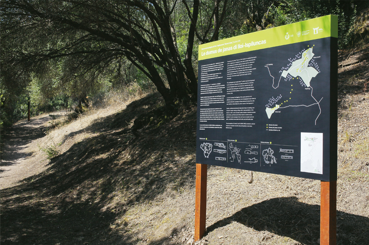 Comune di Sedilo (Sardinia), Archeological Park of Iloi, Ispiluncas and Serra Linta