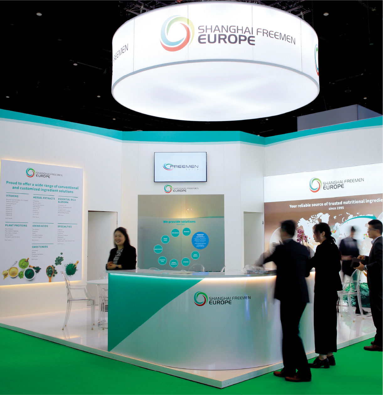 Freemen Nutra, Vitafoods, CPHI, FI Europe - 2022 – 2025 