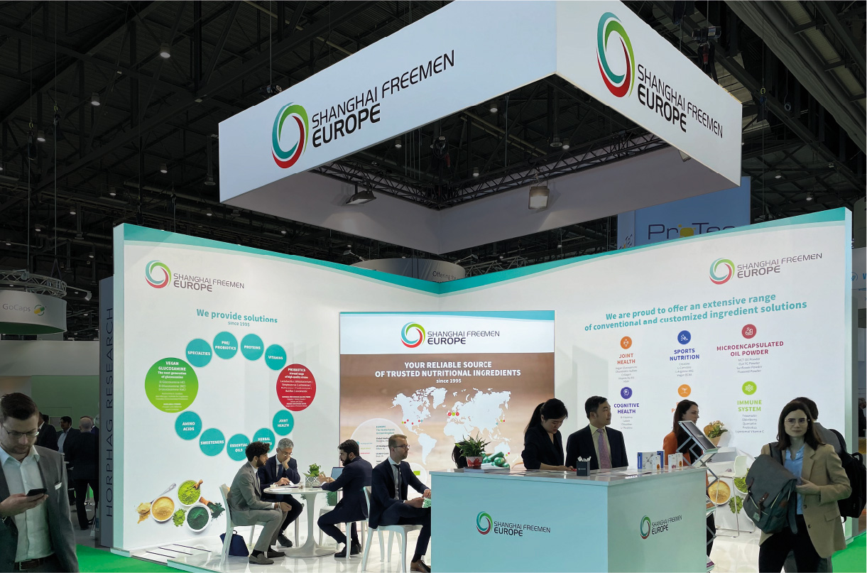 Freemen Nutra, Vitafoods, CPHI, FI Europe - 2022 – 2025 