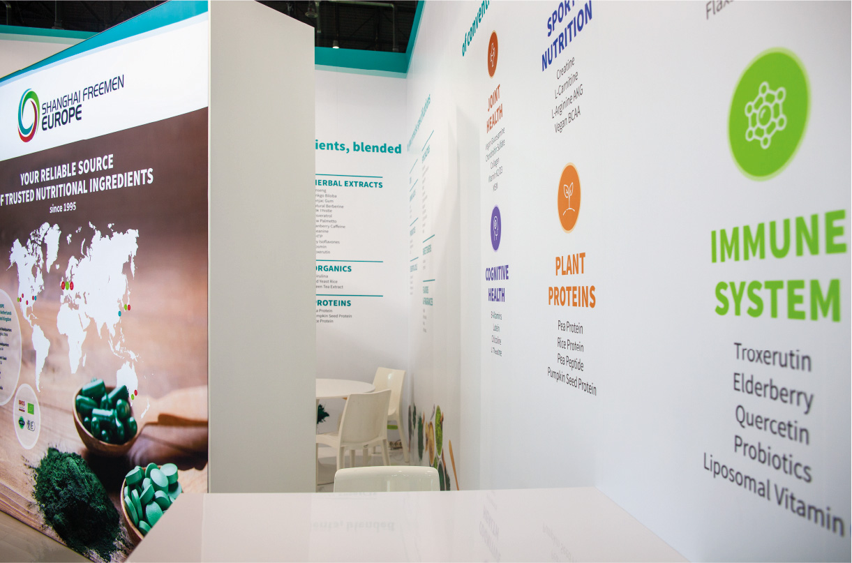 Freemen Nutra, Vitafoods, CPHI, FI Europe - 2022 – 2025 