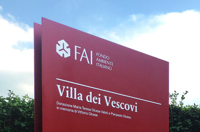 FAI - Fondo Ambiente Italiano, Properties Signage and Wayfinding